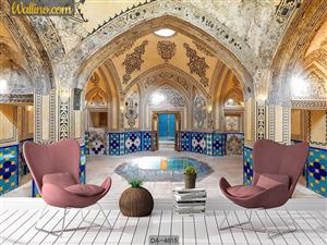 کاغذ دیواری سه بعدی سنتی DA-4615