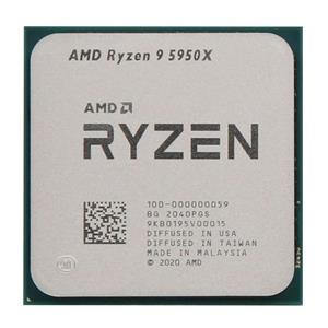 پردازنده ای ام دی مدل Ryzen 9 5950X AM4 AMD 3.4GHz Desktop CPU 