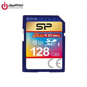 مموری کارت SD کلاس 10 برند سیلیکون پاور مدل SP128GBSDXAU1V10 ظرفیت 128 گیگابایت