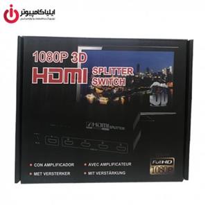 اسپلیتر 1 به 4 درگاه HDMI برند دی نت