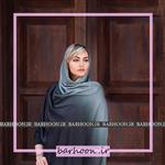 روسری طرح طیف رنگی دور دست دوز LadyLacentti