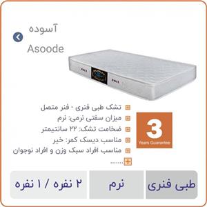 تشک رویال | مدل سوپر فنری آسوده | سایز 200*90