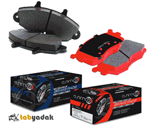 لنت ترمز جلو میتسوبیشی پاجرو چهار درب    اسیمکو ASIMCO