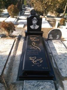 سنگ قبر گرانیت سیمین کد 12 
