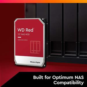 هارد اینترنال وسترن دیجیتال مدل WD40EFAX Red NAS 256MB Cache ظرفیت ترابایت Western Digital 4TB Internal Hard Drive 
