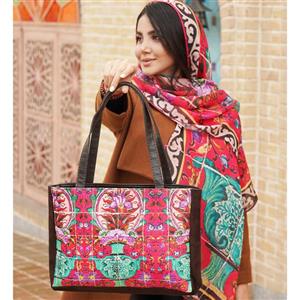 ست کیف و شال زنانه بهار کد ۰۷ Bahar Women Bag and Shawl Set Code 07 