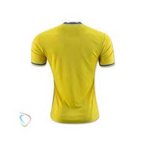 پیراهن دوم تیم ملی سوئد ویژه یورو Sweden Euro 2016 Away Soccer Jersey 
