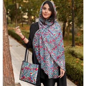 ست کیف و شال زنانه بهار کد ۰۳ Bahar Women Bag and Shawl Set Code 03