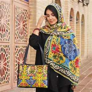 ست کیف و شال زنانه بهار کد ۱۸ Bahar Women Bag and Shawl Set Code 18 