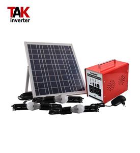 پکیج برق خورشیدی قابل حمل ۲۰ وات مدل SL2026 بدون باتری