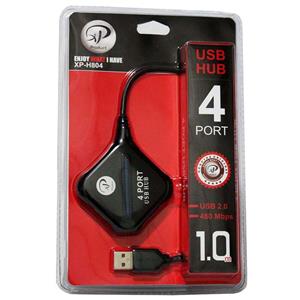 هاب 4 پورت USB2.0 ایکس پی-پروداکت مدل XP-H804c