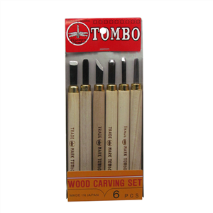 مغار 6 عددی دسته چوبی تومبو