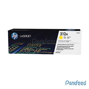 کیت تونر کارتریج لیزری اچ پی مدل 312A (HP Original Laserjet Toner Cartridge Yellow 312A (CF382A