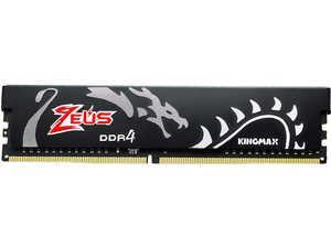 رم کامپیوتر کینگ مکس مدل Zeus Dragon با حافظه 16 گیگابایت و فرکانس 3200 مگاهرتز Kingmax DDR4 3200MHz CL16 Singlel Channel Desktop RAM 16GB 