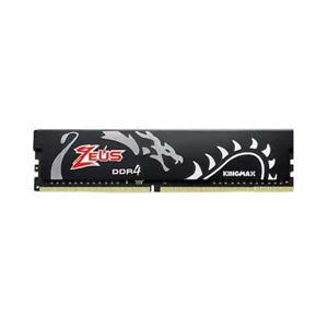 رم کامپیوتر کینگ مکس مدل Zeus Dragon با حافظه 16 گیگابایت و فرکانس 3200 مگاهرتز Kingmax DDR4 3200MHz CL16 Singlel Channel Desktop RAM 16GB 