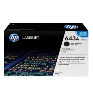 کارتریج مشکی اچ پی مدل Q5950A 643A 4700 (HP Original Laserjet Toner Cartridge Black 643A (Q5950A