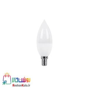 لامپ LED شمعی ۶ وات مات پارس شعاع توس