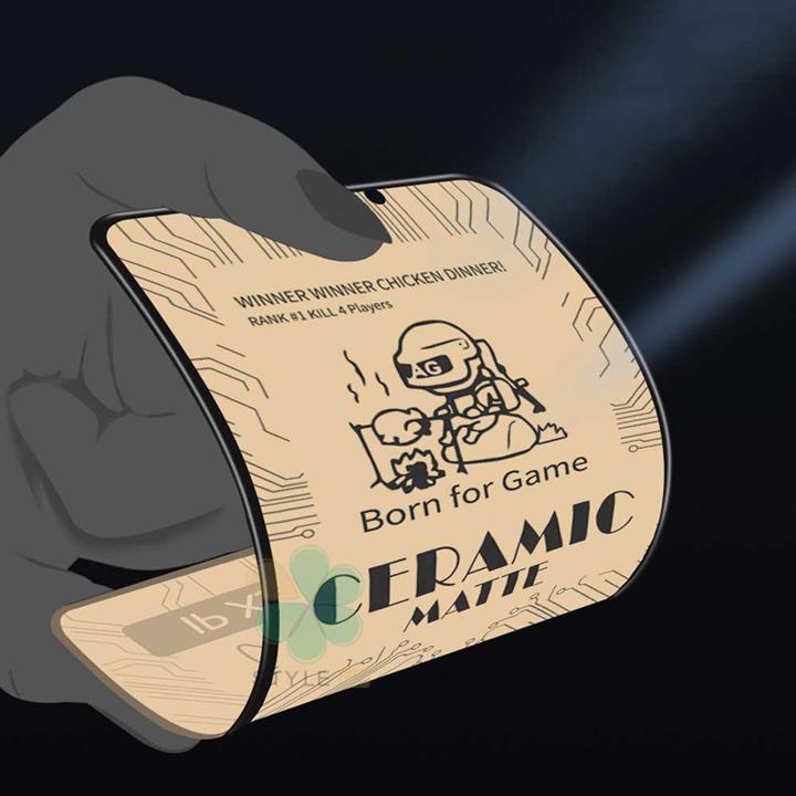 گلس محافظ صفحه نمایش سرامیکی مات هواوی Y9 2019