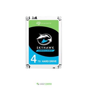 هارددیسک اینترنال سیگیت مدل SkyHawk ظرفیت 4 ترابایت Seagate SkyHawk Internal Hard Drive - 4TB