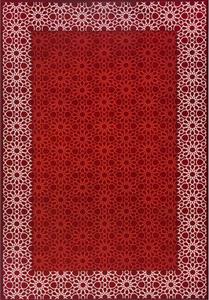 فرش فانتزی کلاریس ۱۰۰۴۷۵ قرمز 