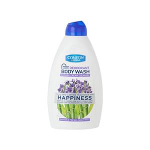 شامپو بدن کامان مدل شاداب کننده Happpiness حجم ۵۱۰ میلی لیتر Comeon Happiness Shower Cream Cleanser For All Skin Types 510ml