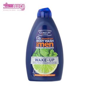 شامپو بدن مردانه کامان مدل Wake Up حجم ۵۱۰ میلی لیتر Comeon Shower Gel Cleanser For Men 510ml 