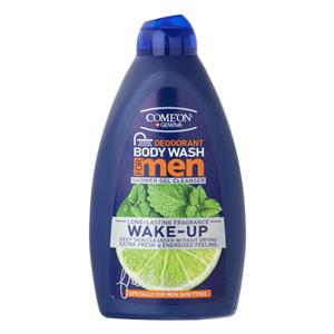 شامپو بدن مردانه کامان مدل Wake Up حجم ۵۱۰ میلی لیتر Comeon Wake Up Shower Gel Cleanser For Men 510ml
