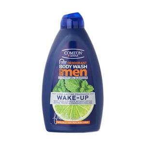 شامپو بدن مردانه کامان مدل Wake Up حجم ۵۱۰ میلی لیتر Comeon Wake Up Shower Gel Cleanser For Men 510ml