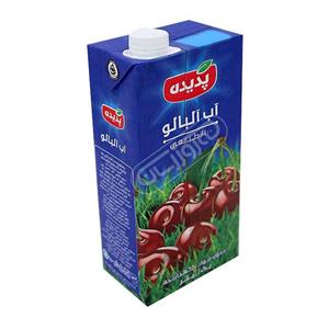 آب آلبالو پاکتی  پدیده 1 لیتری
