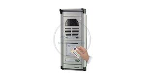 پنل آیفون تصویری کارتخوان سیماران مدل یک واحدی فوژان -VFC1/N (همراه ماژول کارتخوان)