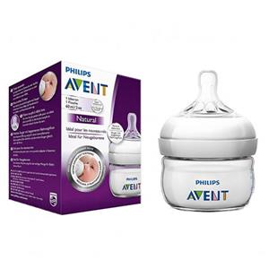 شیشه شیر 60 میل نچرال اونت Avent 