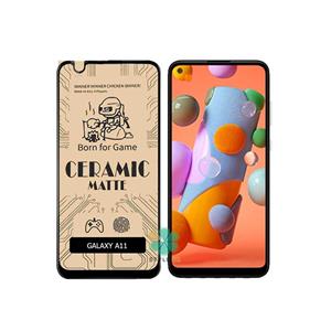 گلس سرامیکی مات گوشی سامسونگ Samsung Galaxy A11 Samsung Galaxy A11 Matte Ceramics Glass