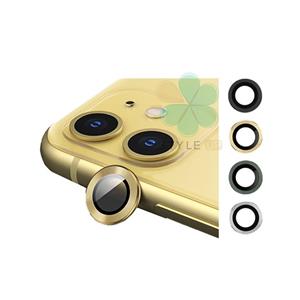 گلس محافظ لنز دوربین گوشی اپل ایفون Apple iPhone 11 مدل دور فلزی 