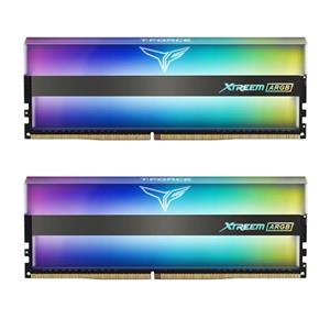 رم کامپیوتر تیم گروپ مدل XTREEM ARGB دو کاناله 32 گیگابایت فرکانس 3200 مگاهرتز