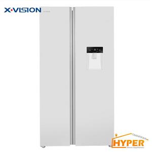 ساید بای ساید ایکس ویژن مدل TS665-AWD/ASD/AMD/AGD X.VISION SIDE BY SIDE REFRIGERATOR TS665