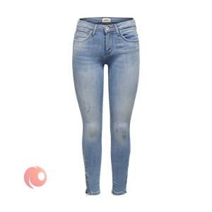 شلوار جین اونلی مدل Kendell Ankle Zip Skinny