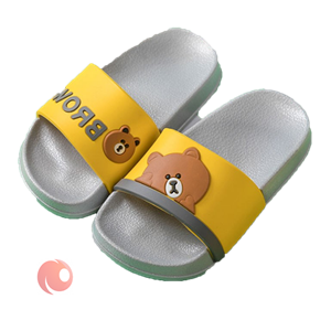 دمپایی بچه گانه مدل خرسی