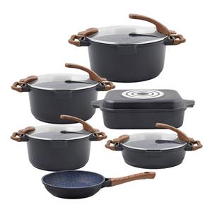 سرویس پخت و پز 11 پارچه ام تو مدل Stick Handle plus