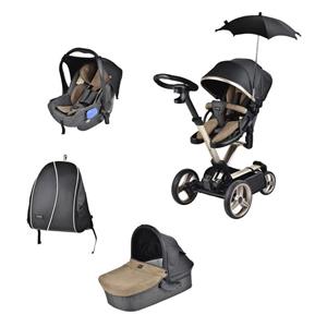 ست کالسکه و کریر چلینو مدل Marco Platinum 01 با تحمل 18 کیلوگرم