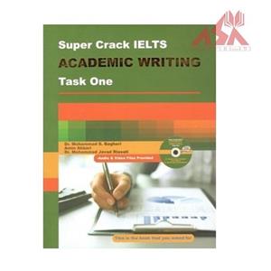 کتاب زبان Super crack IELTS: academic writing: task one