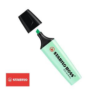 ماژیک هایلایتر پاستلی استابیلو سبز 04 مدل Boss Original