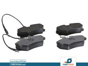 لنت ترمز جلو پژو پارس ELX (TU5) آبی پارس لنت