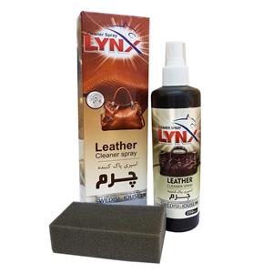 پاک کننده سطوح چرم LYNX 250میل 