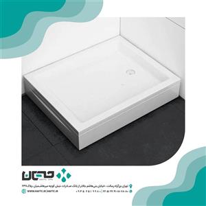 زیر دوشی ویستا مدل فلورا ۸۰×۸۰