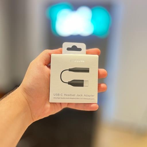 قیمت و خرید کابل تبدیل USBC به جک 3.5 میلیمتری سامسونگ مدل EEUC10JUWEGUS Samsung To 3.5mm