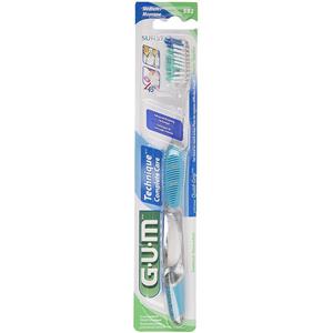 مسواک جی یو ام مدل Complete Care با برس متوسط G.U.M Medium Toothbrush 
