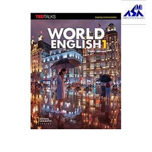 کتاب ورلد انگلیش یک ویرایش سوم World English 1 (3RD) SB+WB+DVD