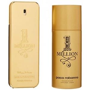 ست عطر مردانه پاکورابان وان میلیون   Paco Rabanne 1 Million 2 Piece Gift Set for Men