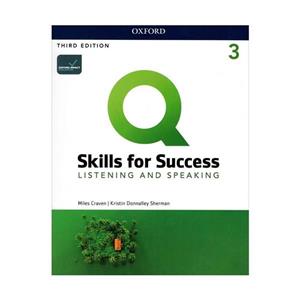 کتاب Q Skills for Success 3 Listening & Speaking (3rd)+DVD