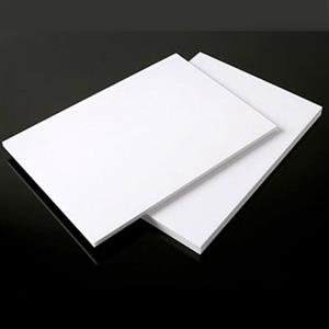 فوم برد 5mm سفید چینی 100*70 بسته 5 برگی 